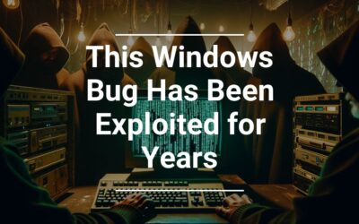 This Windows Bug Has Been Exploited for Years