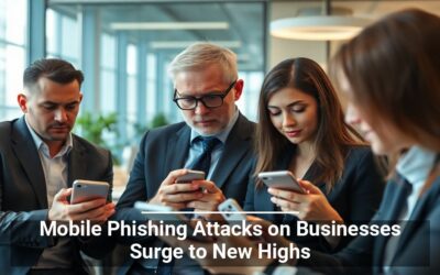 Mobile Phishing Attacks on Businesses Surge to New Highs