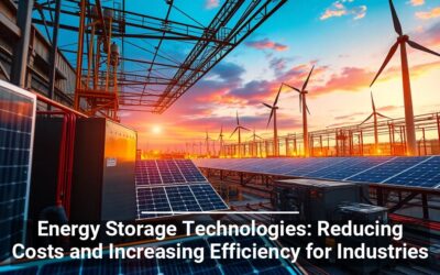 Energy Storage Technologies: Reducing Costs and Increasing Efficiency for Industries