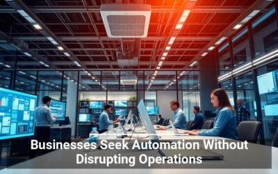 Businesses Seek Automation Without Disrupting Operations