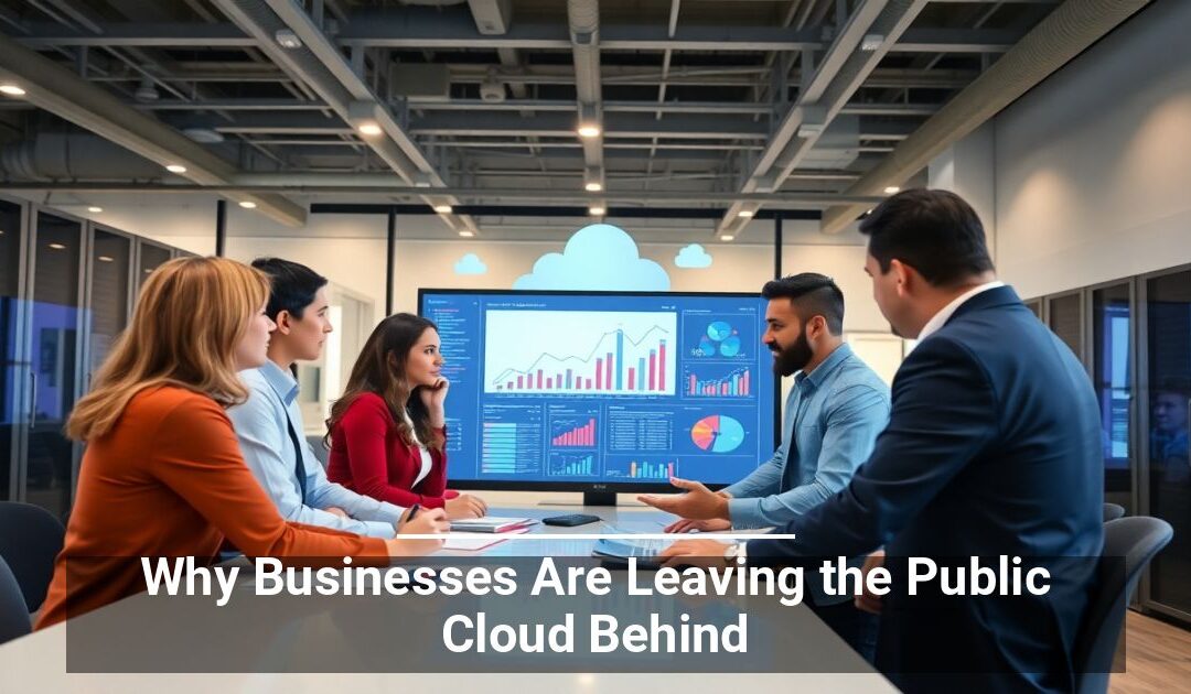 Why Businesses Are Leaving the Public Cloud Behind